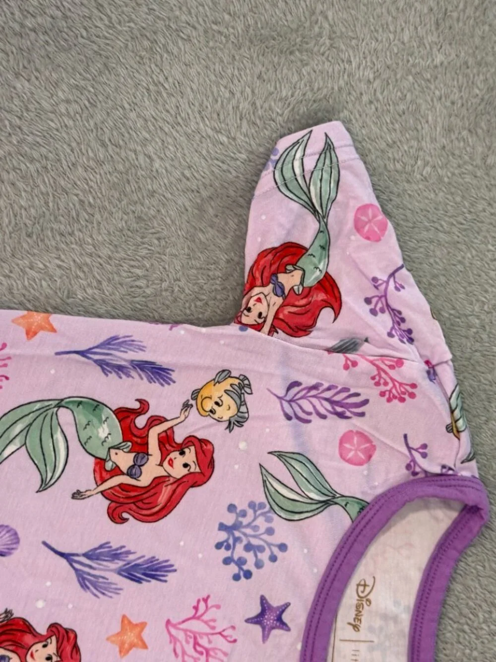 Little Sleepies Disney The Little Mermaid Pajama Set, 3T